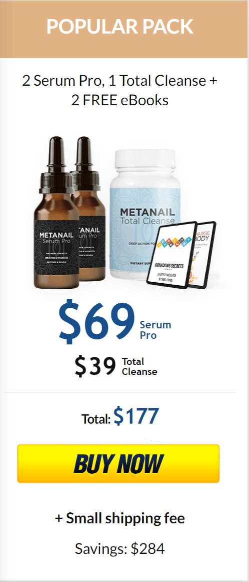 Metanail Serum Pro™ bottle 3