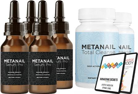 Metanail Serum Pro bottle with bonus